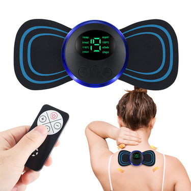 Mini EMS Body Massager – Portable Relief Patch for Neck & Muscle Pain